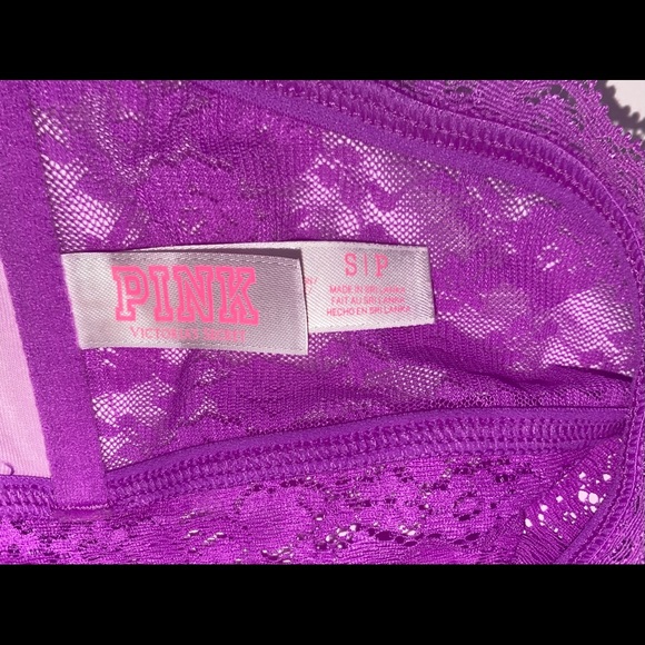 Victoria’s Secret PINK Lace Bandeau Strapless Top - Picture 4 of 6